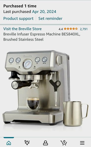 Espresso machine breville - espresso,